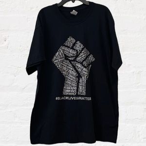 Gildan Black Lives Matter T-Shirt Men’s Sz Large‎